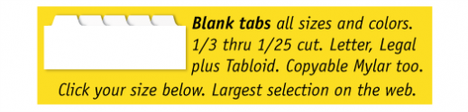 Blank Tabs