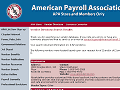 Vendor Directory Search Results - American Payroll Association