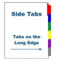 Design Your Own Dividers<br>6 Tabs per Set